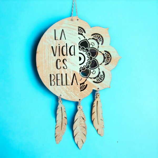 Atrapasueño MDF Grande Mandala