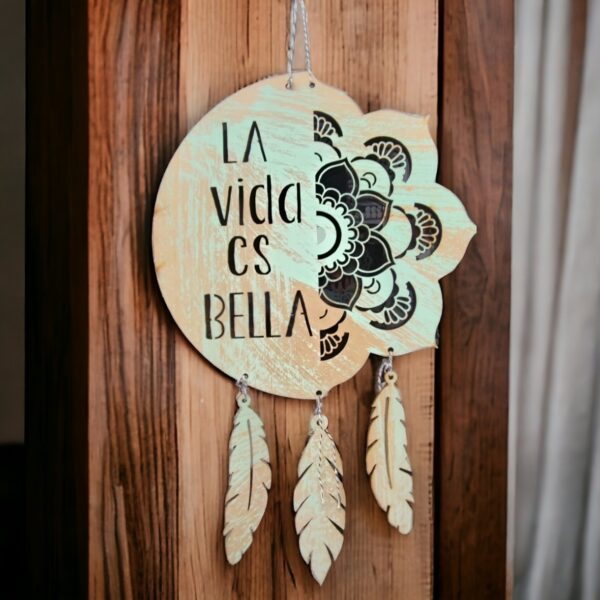 Atrapasueño MDF Grande Mandala