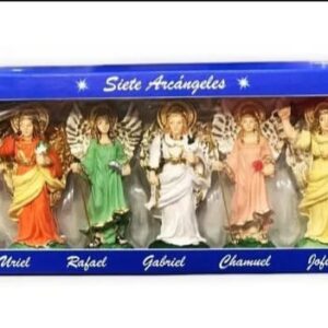 Set  7 Arcangeles PVC 12cm
