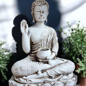Porta Vela Buda Palma Arriba 36cm