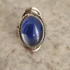 Anillo Alpaca Regulable Piedra del Humor