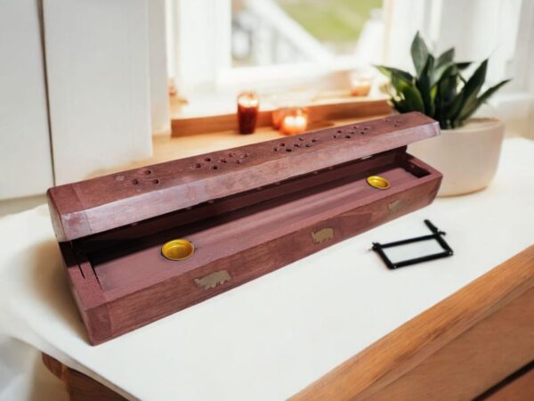 Porta/Guarda Baul Madera Importado