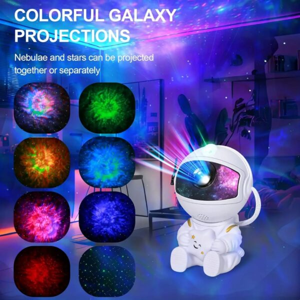 Proyector Galaxy Astronauta Bluetooth
