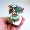 Arbol Bonsai Piedras (Talisman Protector) C/Base Negro