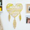 Colgante MDF Corazon Mediano "Dia de la Madre"