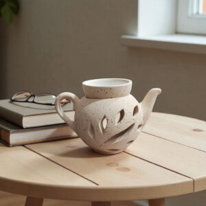Hornito Ceramico Tetera N10