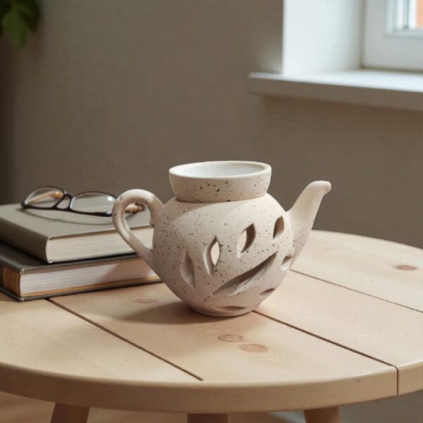 Hornito Ceramico Tetera N10
