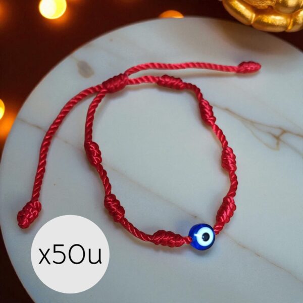 Pulsera 7 Nudos Ojo Turco x50u