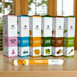 HEXAGONA LINEA BLANCA X6U Sahumerio Hexagonal Linea Blanca x6u