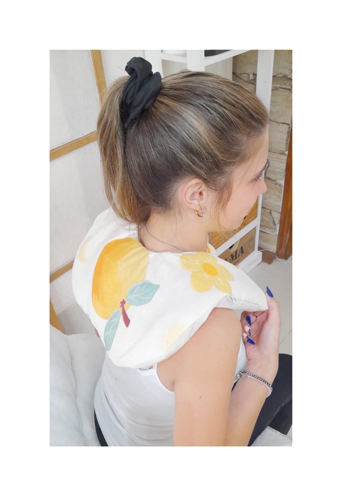 Almohadilla Termica Cervical Grande 36x43cm