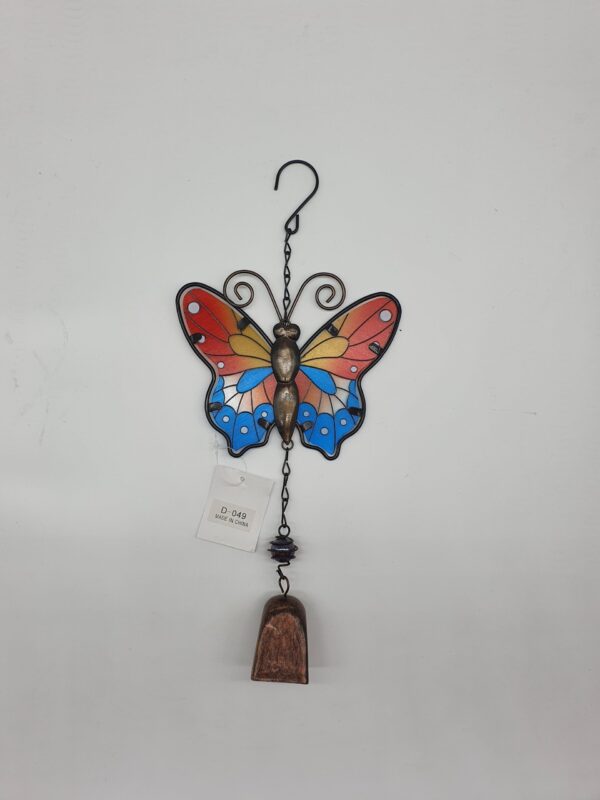 Movil Colgante Llamador Campana Mariposa
