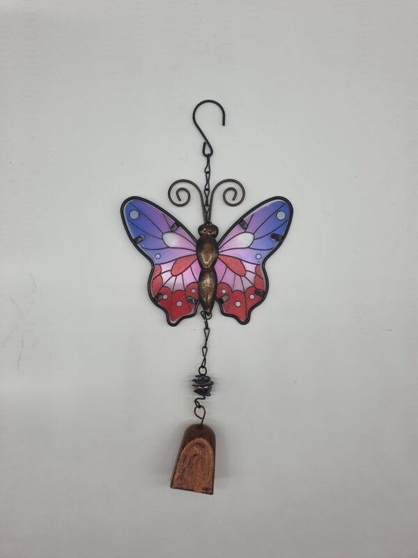 Movil Colgante Llamador Campana Mariposa