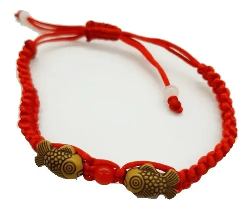 Pulsera Rojo Peces-Koi