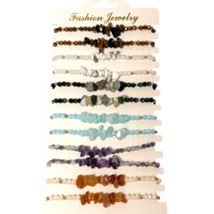 Blister Pulsera Piedras Energeticas