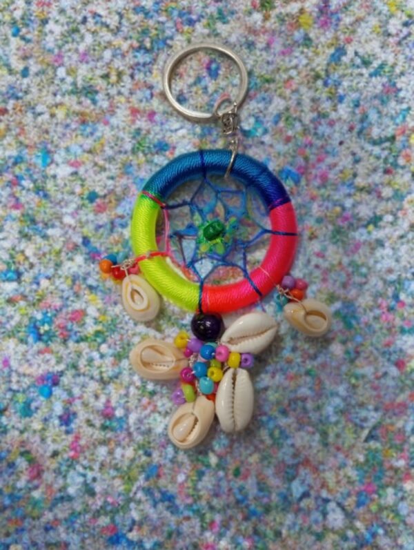 Llavero Atrapasueño Artesanal Buzios