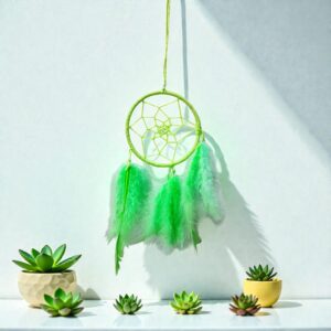 Atrapasueños Plumas Artesanal (Ø 11cm)