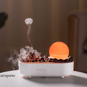 Humidificador Cristal Volcan con Luz S/Filtro