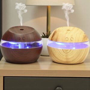 Humidificador Mini Esfera Luces Centro C/Filtro
