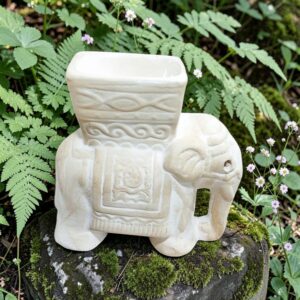 Hornito Ceramico Elefante Grande G1