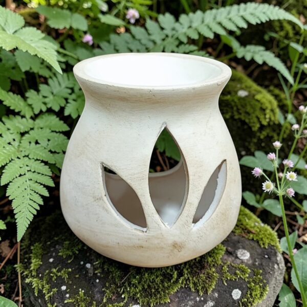 Hornito Ceramico Hojas Punta G4