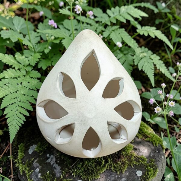 Cuenco Ceramico Para Lampara Gota