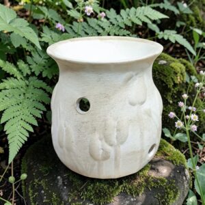Hornito Ceramico Flores G10