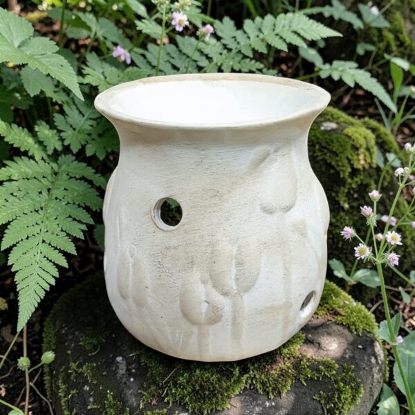 Hornito Ceramico Flores G10