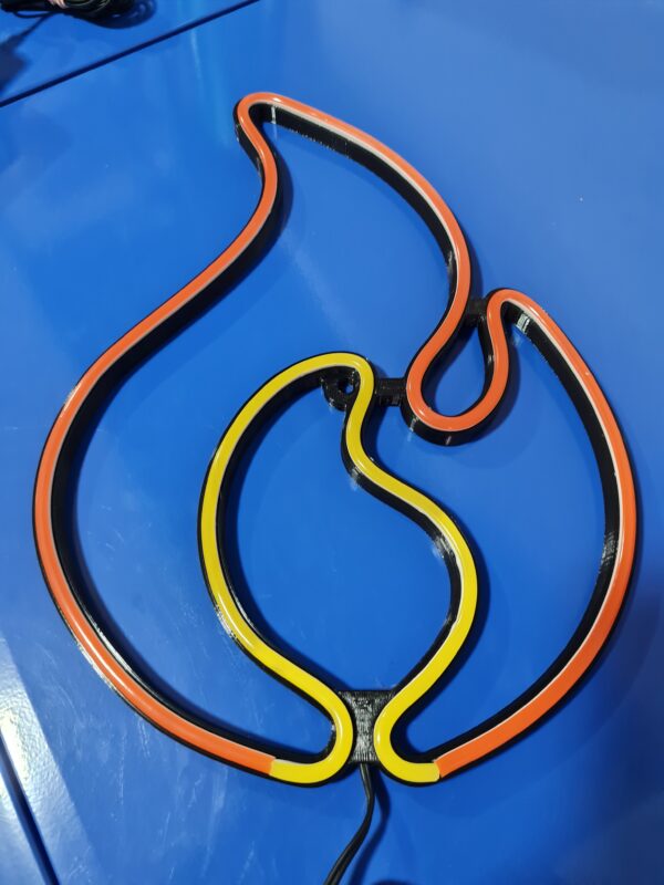 Hermoso Fuego Neón 31cm