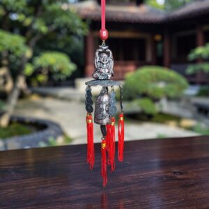 Colgante Rojo Hotei con Campana