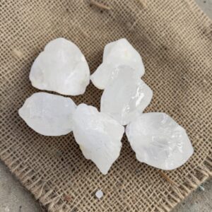 Piedra Energetica en Bruto Cuarzo Blanco