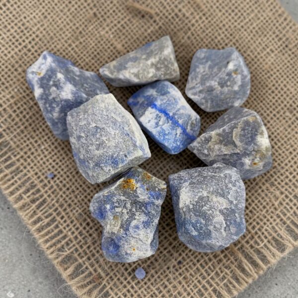 Piedra Energetica en Bruto Cuarzo Azul