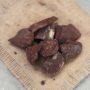 Piedra Energetica en Bruto Jaspe Rojo