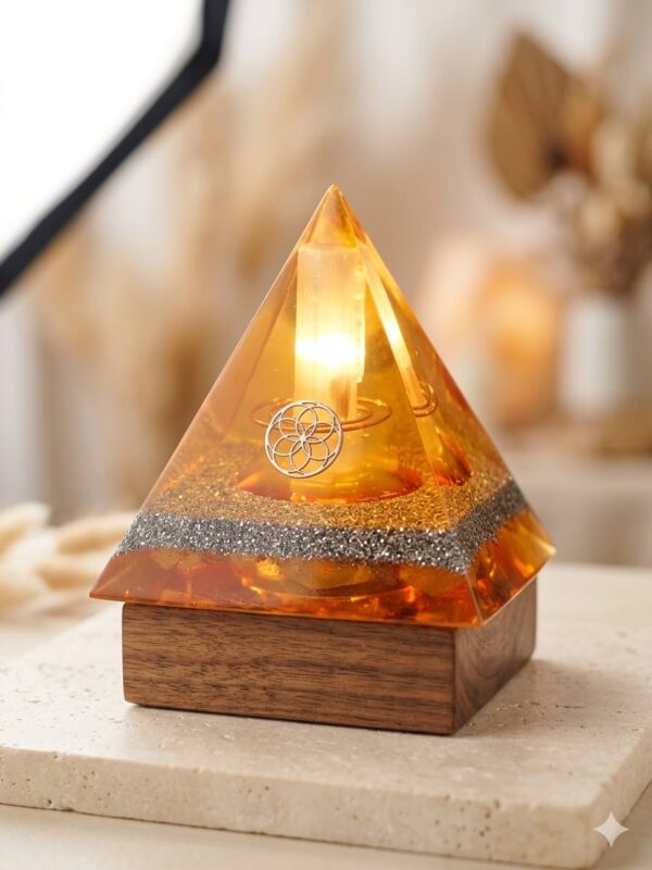 Lampara Orgon Piramide Energetica Grande