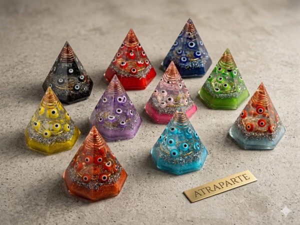 Piramide Orgon con Ojo Turco Protector
