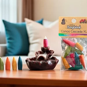 Conos Cascada XL Iluminarte x10u - Variedad Aromatica