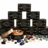 Vela Aromanza Organica con Cristales
