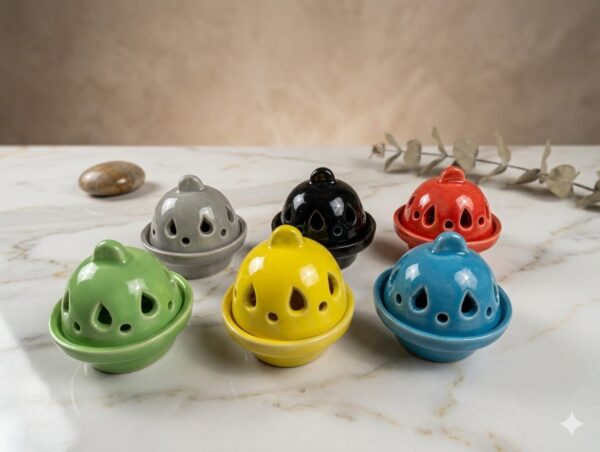 WhatsApp Image 2026-06-01 at 20.48.05 Sahumador Ceramico Color Esmaltado Chico