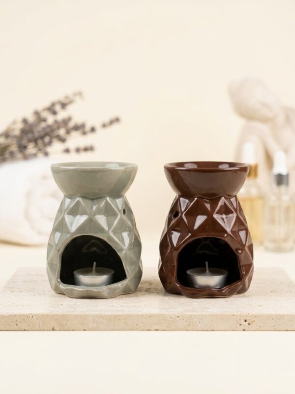 Hornito Ceramico Rombos C027