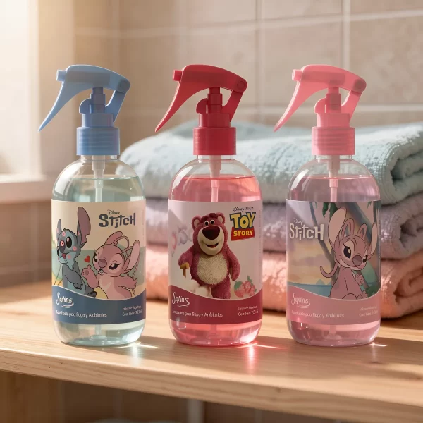 Aromatizante Textil Saphirus Linea Disney 250mL