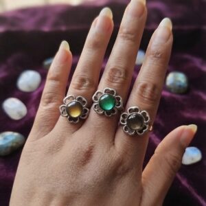 WhatsApp Image 2026-07-16 at 21.05.54 (1) Anillo Piedra del Humor Flor Regulable