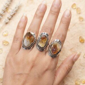 WhatsApp Image 2026-07-16 at 21.46.43 (2) Anillo Alpaca Regulable Piedra Energetica Citrino Rustico
