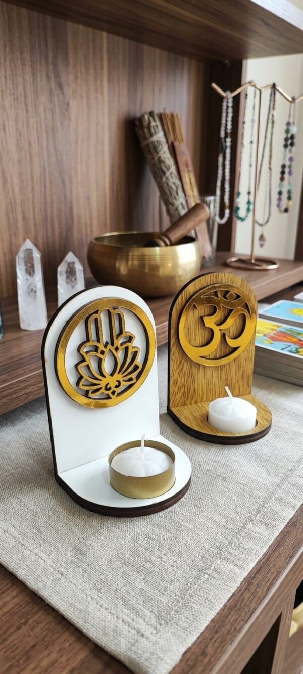 Porta Vela MDF Chico