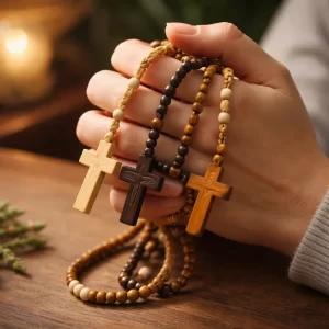 Rosario de Madera x1u