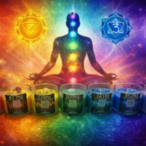 Vela Aromatica Frecuencia de Chakras