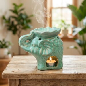 MF38019 Hornito Ceramico Elefante Grande MF38019