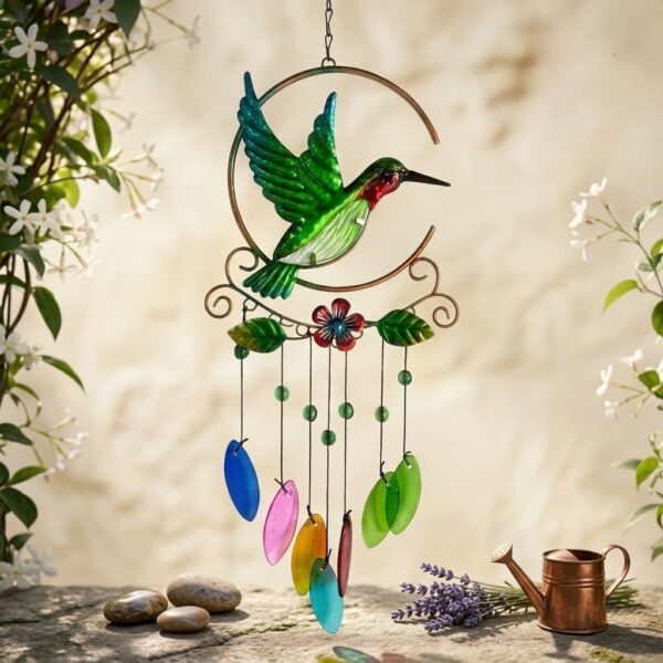 Llamador Metal Colibri Grande